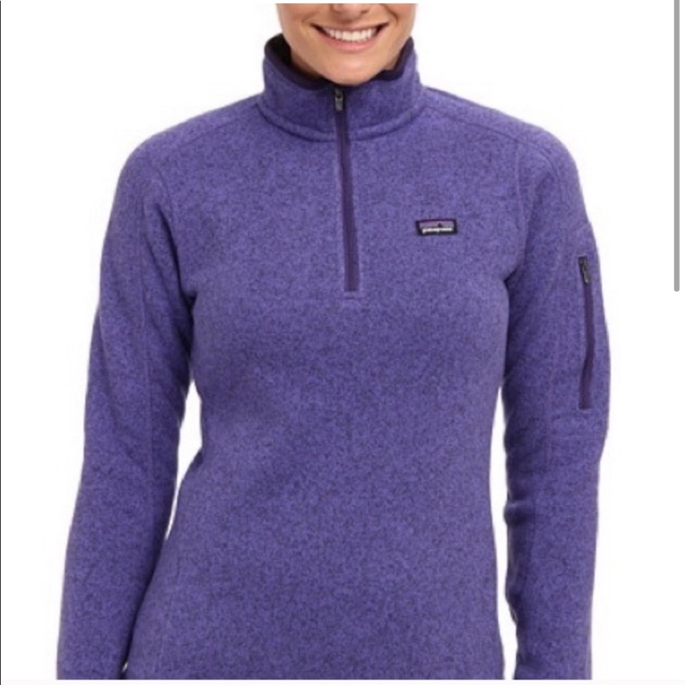 Patagonia quarter zip fleece better sweater